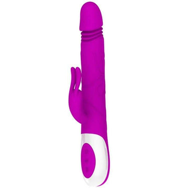 Vibratore Adrian in silicone con vibrazioni potenti e funzioni multifunzionali